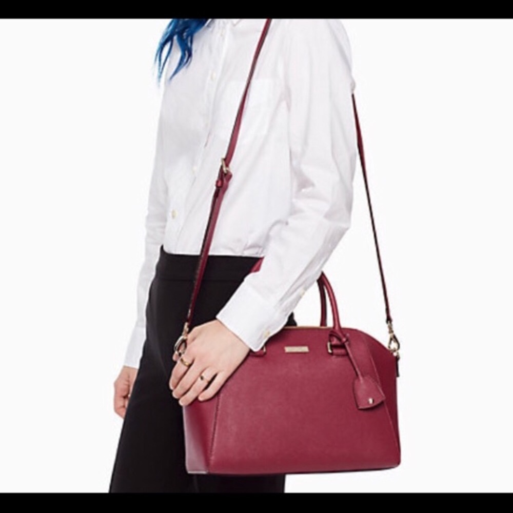 NWT ♠️ Kate Spade Pippa Tilden Place Rioja - Picture 2 of 5